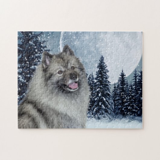 Keeshond Puzzle Legpuzzel (Horizontaal)