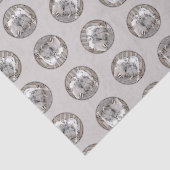 Keeshond Schilderen Butts At The Gate Schattigee D Tissuepapier (Detail)