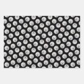 Keeshond Schilderen Slaappuppy Originele hondenkun Inpakpapier Vel (Voorkant 3)