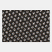 Keeshond Schilderen Speeltijd Schattigee Originele Inpakpapier Vel (Voorkant 3)