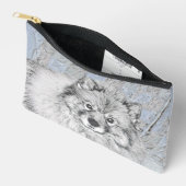 Keeshond Schilderij Kees Schattigee Originele Pet  Etui (Open)