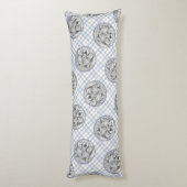 Keeshond Schilderij Kees Schattigee Originele Pet  Lichaamskussen (Achterkant (Verticaal))