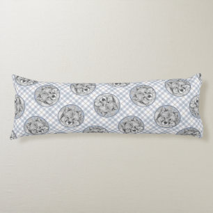 Keeshond Schilderij Kees Schattigee Originele Pet Lichaamskussen