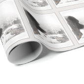 Keeshond Shadow's Creek Painting Original Dog Art Cadeaupapier (Rol Hoek)