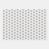 Keeshond Sleeping Puppy Painting Inpakpapier Vel (Voorkant 2)