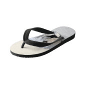 Keeshond Sleeping Puppy Painting Kinder Teenslippers (Schuin)