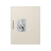 Keeshond Sleeping Puppy Painting Notitieblok (Linkerzijde)