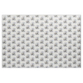 Keeshond Sleeping Puppy Painting Stof (Yard (91,4 cm))