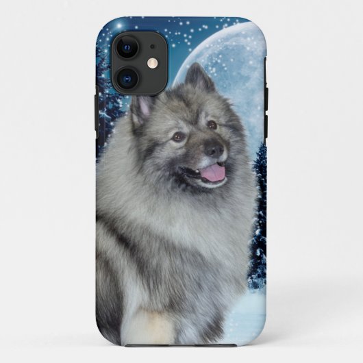Keeshond Smartphone Hoesje (Achterkant)