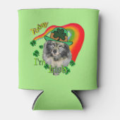 Keeshond St Patricks Blikjeskoeler (Voorkant)