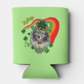 Keeshond St Patricks Blikjeskoeler (Achterkant)