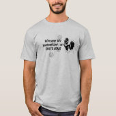 Keeshond T-shirt (Voorkant)