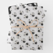 Keeshond Tekenen Kees Puppy Schattigee Originele H Inpakpapier Vel (In situ)