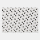 Keeshond Tekenen Kees Puppy Schattigee Originele H Inpakpapier Vel (Voorkant)