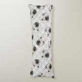 Keeshond Tekenen Kees Puppy Schattigee Originele H Lichaamskussen (Voorkant Verticaal)