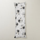 Keeshond Tekenen Kees Puppy Schattigee Originele H Lichaamskussen (Achterkant (Verticaal))