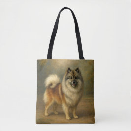 Keeshond Tote Bag