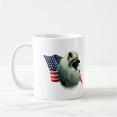 Keeshond Vlag Koffiemok (Links)