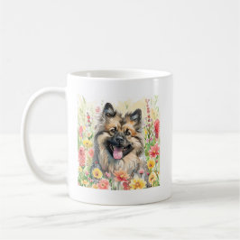Keeshond Watercolor Mug Koffiemok