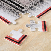 Keeshond Winter Window Paining Art Legpuzzel (Zijkant)