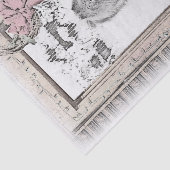 Keeshond Winter Window Paining Art Tissuepapier (Detail)