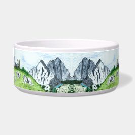 Keeshonden Dog Bowl Voerbakje