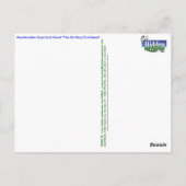 Keeshonds Apache & Havel Smiling Dutchmen Postcard Briefkaart (Achterkant)