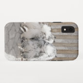 Keeshonds bij het schilderen van de poort - Oorspr Case-Mate iPhone Case (Achterkant (horizontaal))