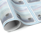 Keeshonds in de Seashore-schilderkunst Cadeaupapier (Rol Hoek)