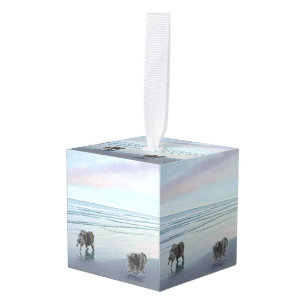 Keeshonds in de Seashore-schilderkunst Decoratie