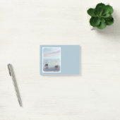 Keeshonds in de Seashore-schilderkunst Post-it® Notes (Kantoor)