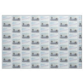 Keeshonds in de Seashore-schilderkunst Stof (Fat Quarter)