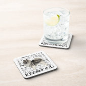 Keeshound Traits Onderzetters (Rechterzijde)