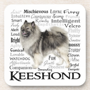 Keeshound Traits Onderzetters