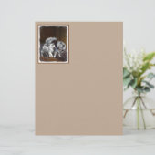 Keespap Playtime schilderen - Cute Original Dog Ar (Staand voorkant)