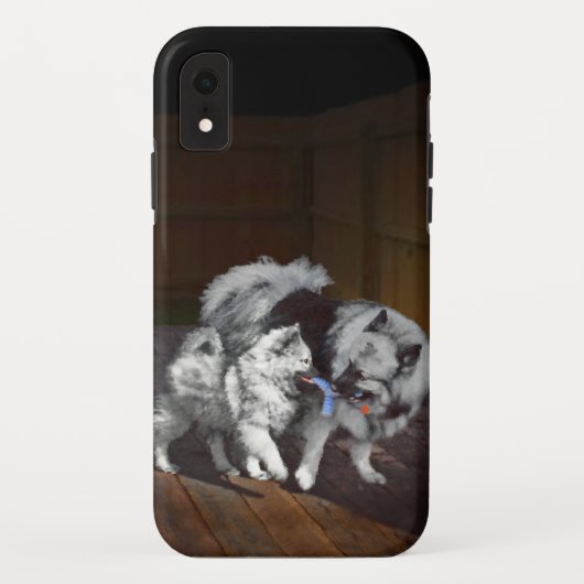 Keespap Playtime schilderen - Cute Original Dog Ar Case-Mate iPhone Case (Achterkant)