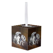 Keespap Playtime schilderen - Cute Original Dog Ar Decoratie (Achter hoekig)