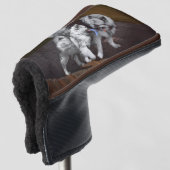 Keespap Playtime schilderen - Cute Original Dog Ar Golfheadcover (3/4 voorkant)
