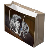 Keespap Playtime schilderen - Cute Original Dog Ar Groot Cadeauzakje (Voorkant Gekanteld)