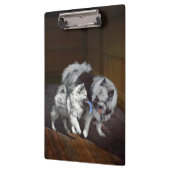 Keespap Playtime schilderen - Cute Original Dog Ar Klembord (Links)