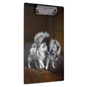 Keespap Playtime schilderen - Cute Original Dog Ar Klembord (Rechts)