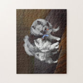 Keespap Playtime schilderen - Cute Original Dog Ar Legpuzzel (Verticaal)