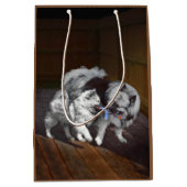 Keespap Playtime schilderen - Cute Original Dog Ar Medium Cadeauzakje (Voorkant)