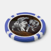 Keespap Playtime schilderen - Cute Original Dog Ar Poker Chips (Enkel)