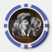 Keespap Playtime schilderen - Cute Original Dog Ar Poker Chips (Voorkant)