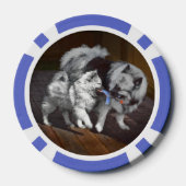 Keespap Playtime schilderen - Cute Original Dog Ar Poker Chips (Achterkant)
