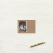 Keespap Playtime schilderen - Cute Original Dog Ar Post-it® Notes (Op bureau)