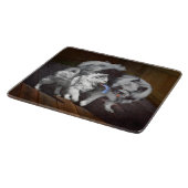 Keespap Playtime schilderen - Cute Original Dog Ar Snijplank (Hoek)