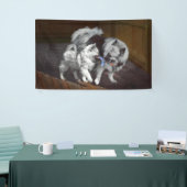 Keespap Playtime schilderen - Cute Original Dog Ar Spandoek (Beurs)