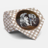 Keespap Playtime schilderen - Cute Original Dog Ar Stropdas (Opgerold)